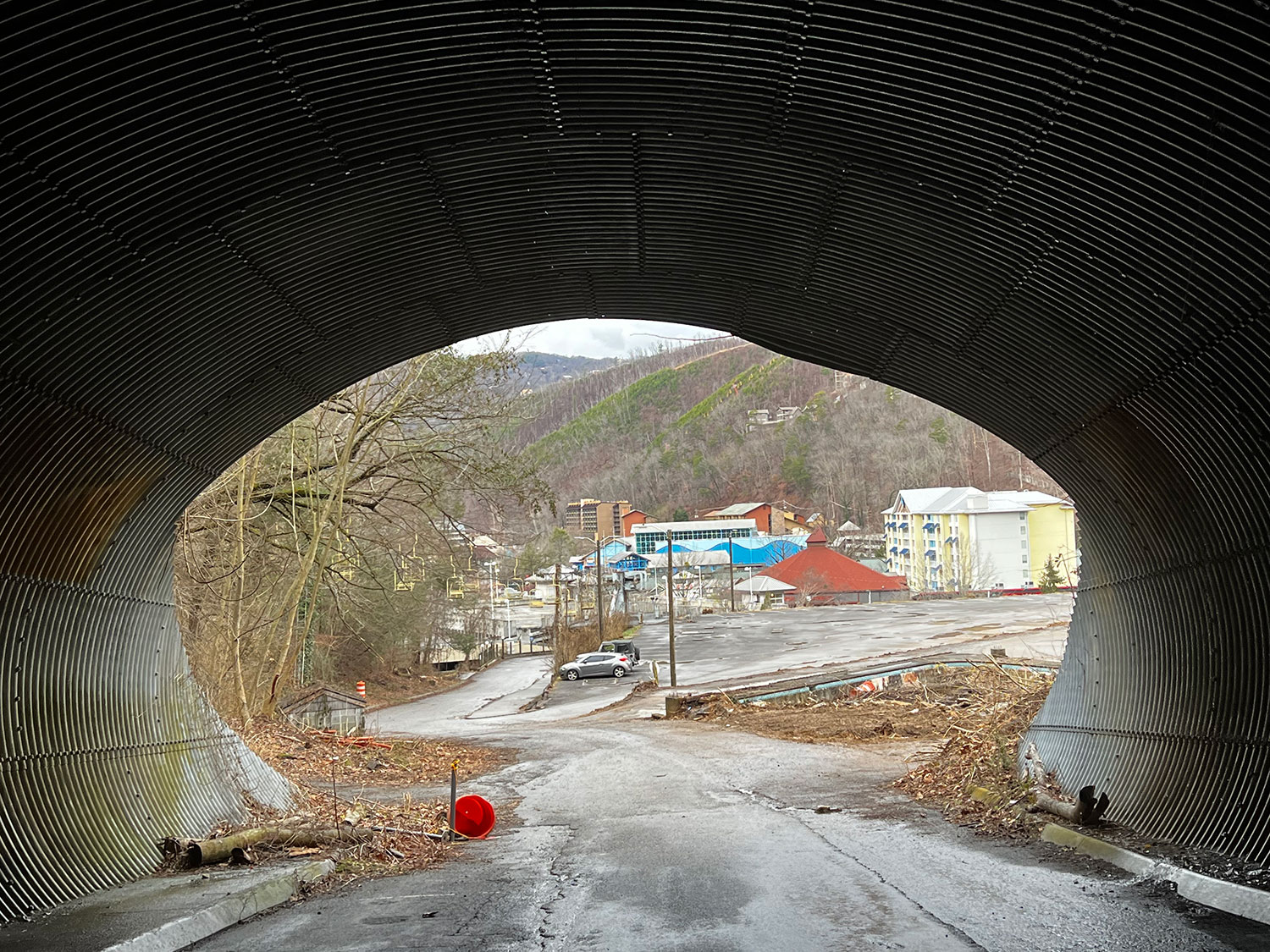 Fun Mountain tunnel