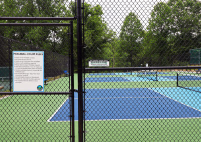 Pickleball court