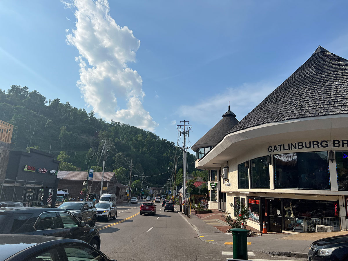 Outside Gatlinburg Brewing Company