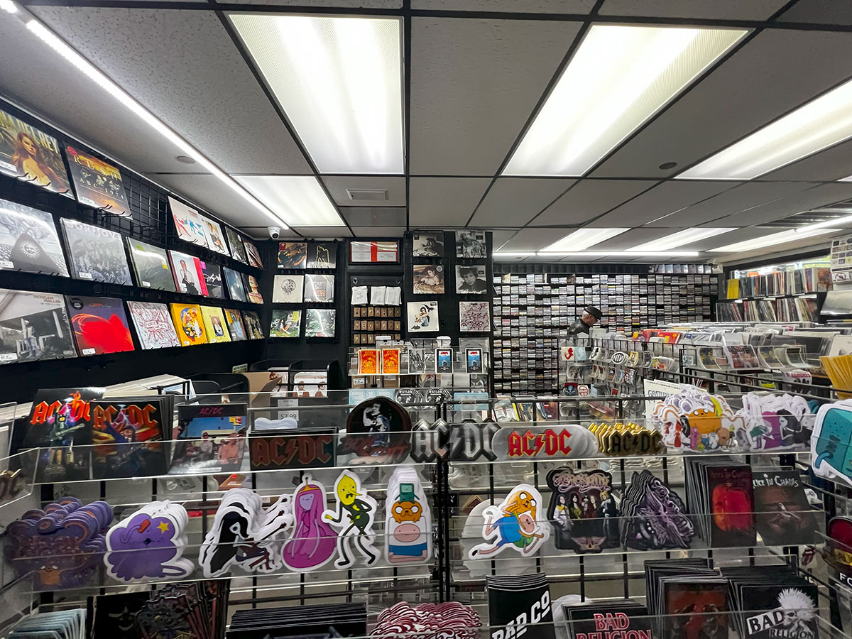 Inside of store