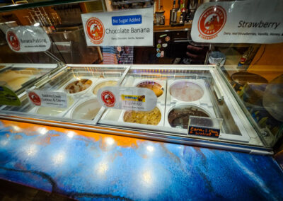 Ice cream selection